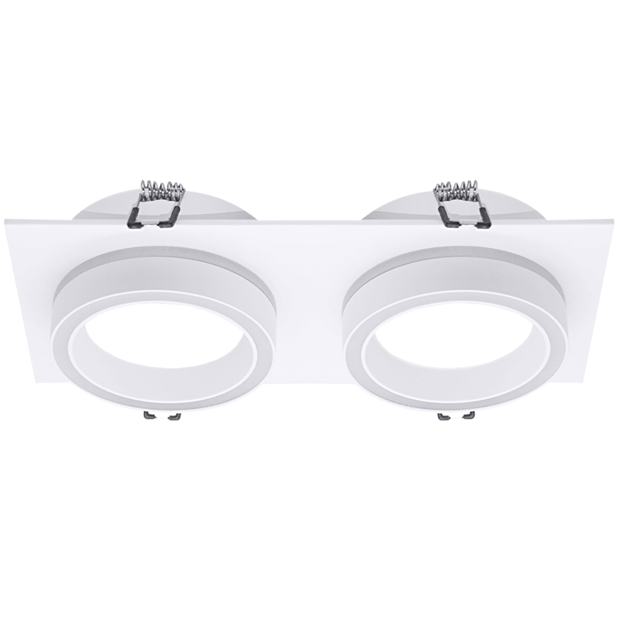 Светильник встраиваемый GX53 с акрилом прямоугольник 010217 Белый SignImpress