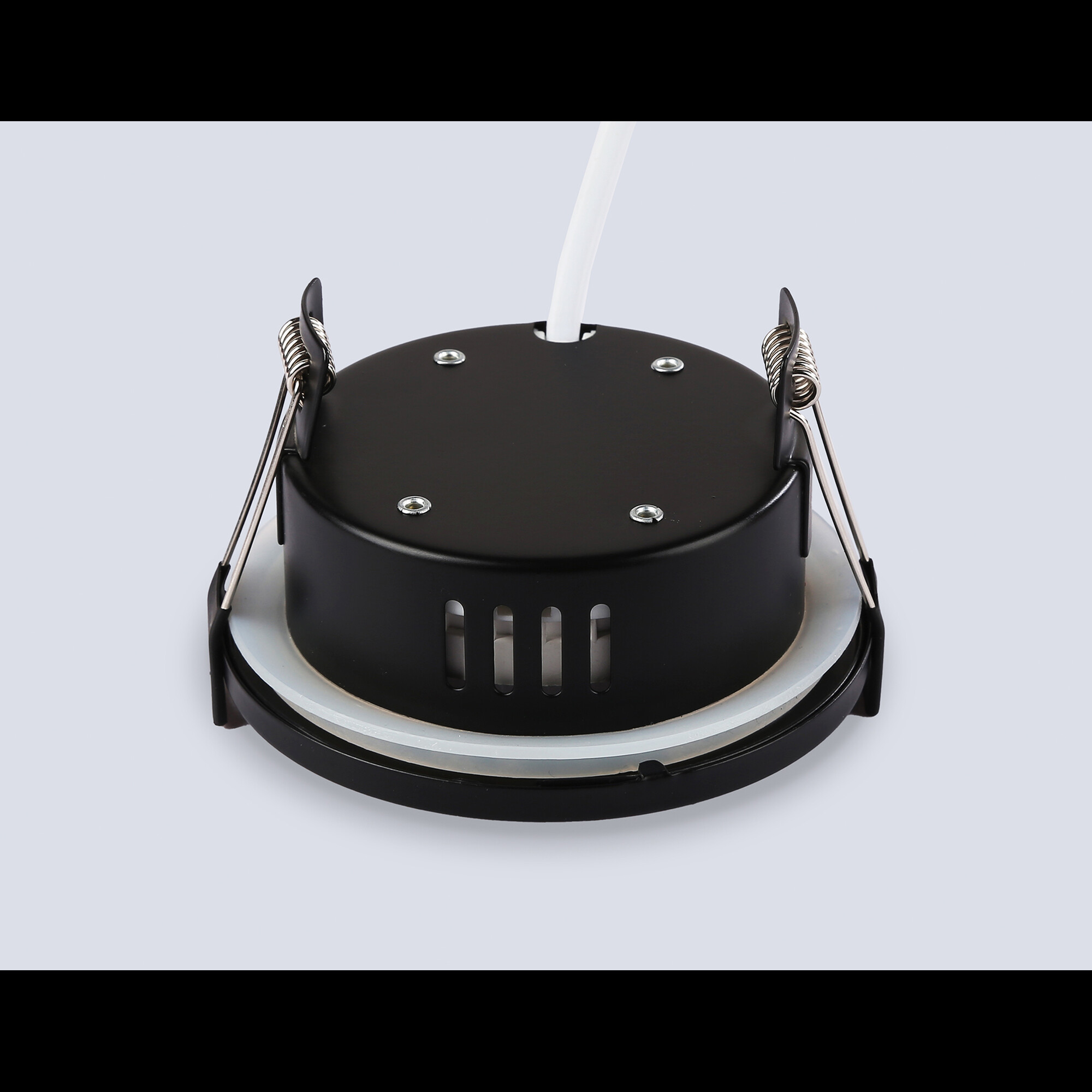 Светильник встраиваемый TN6632 BK черный IP44 GX53 D100*60 Ambrella light