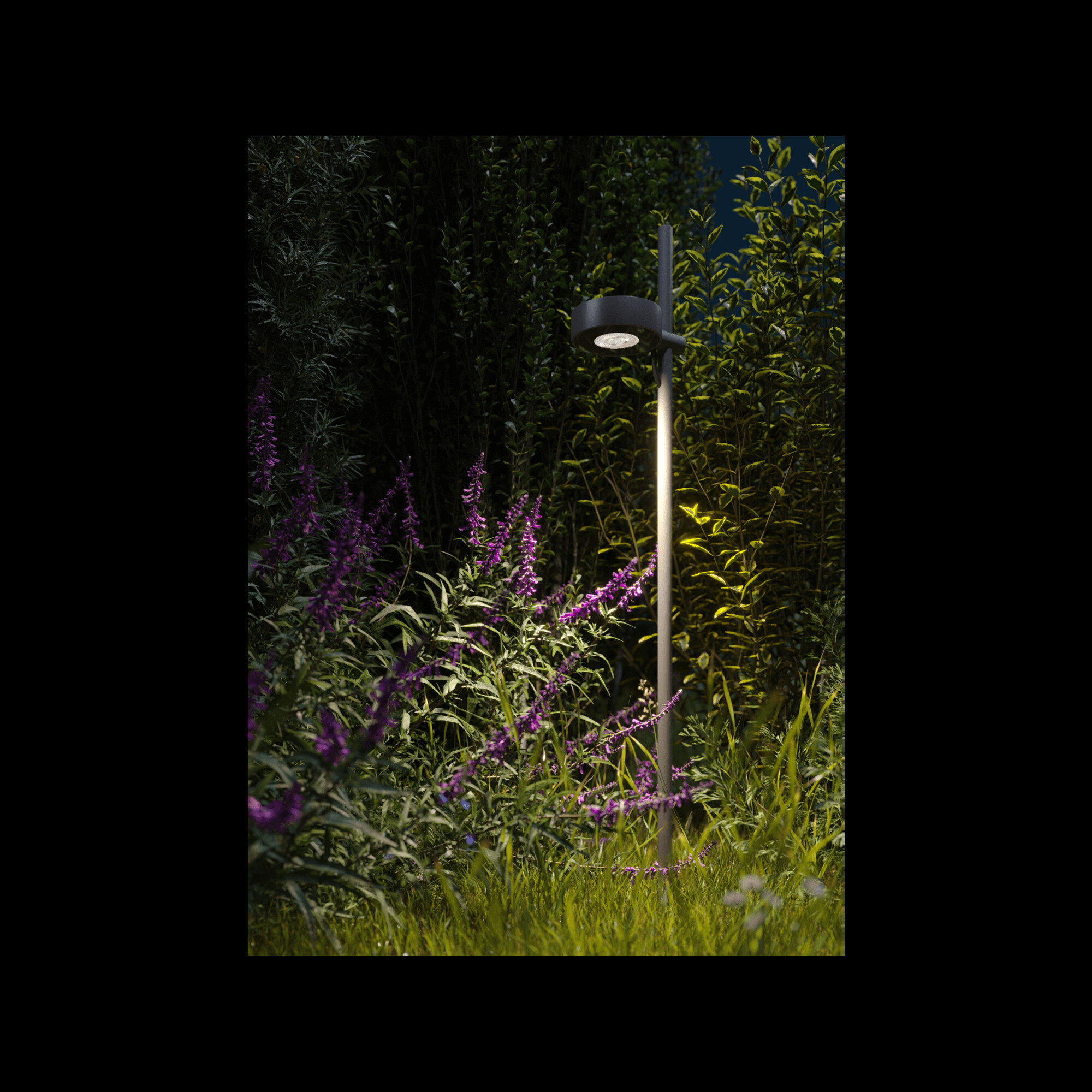 Опора для ландшафтного светильника Око 1000мм SWG