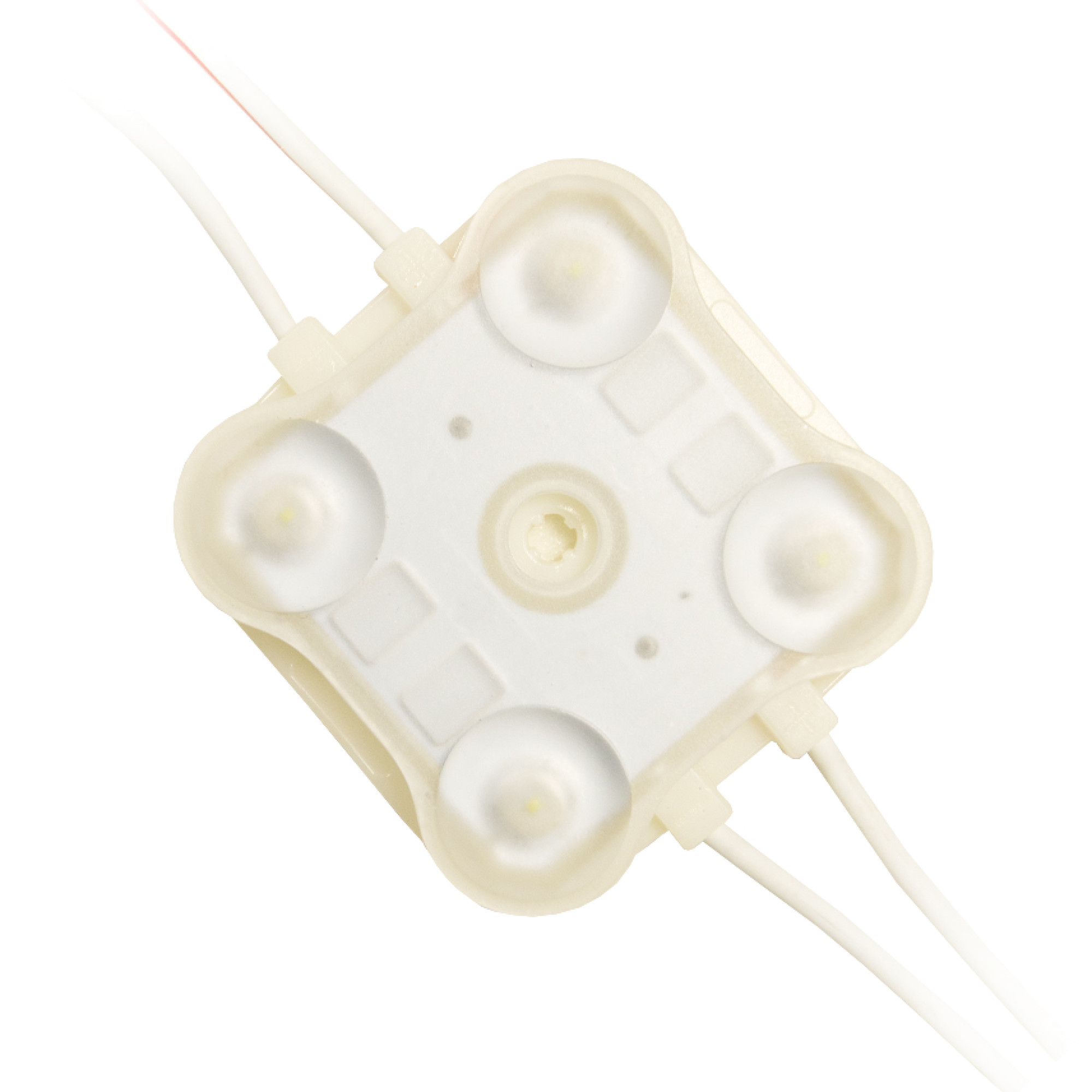 Модуль светодиодный 4 SMD 2835 2Вт 180Лм 6000-6500К (с линзой 160) SignImpress