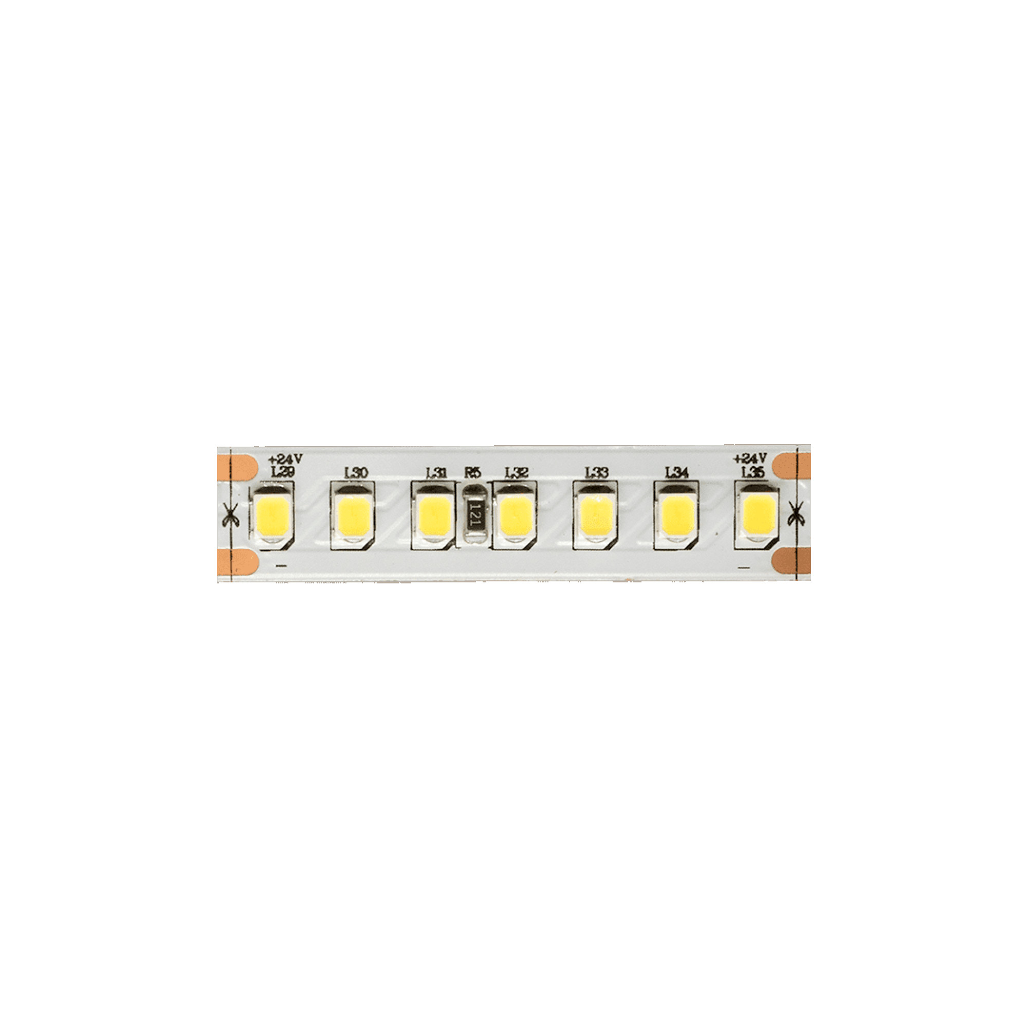 Лента светодиодная ПРО SMD2835 168LED/м 17,3Вт/м 24В IP20 Цвет:Холодный белый (1метр) SWG