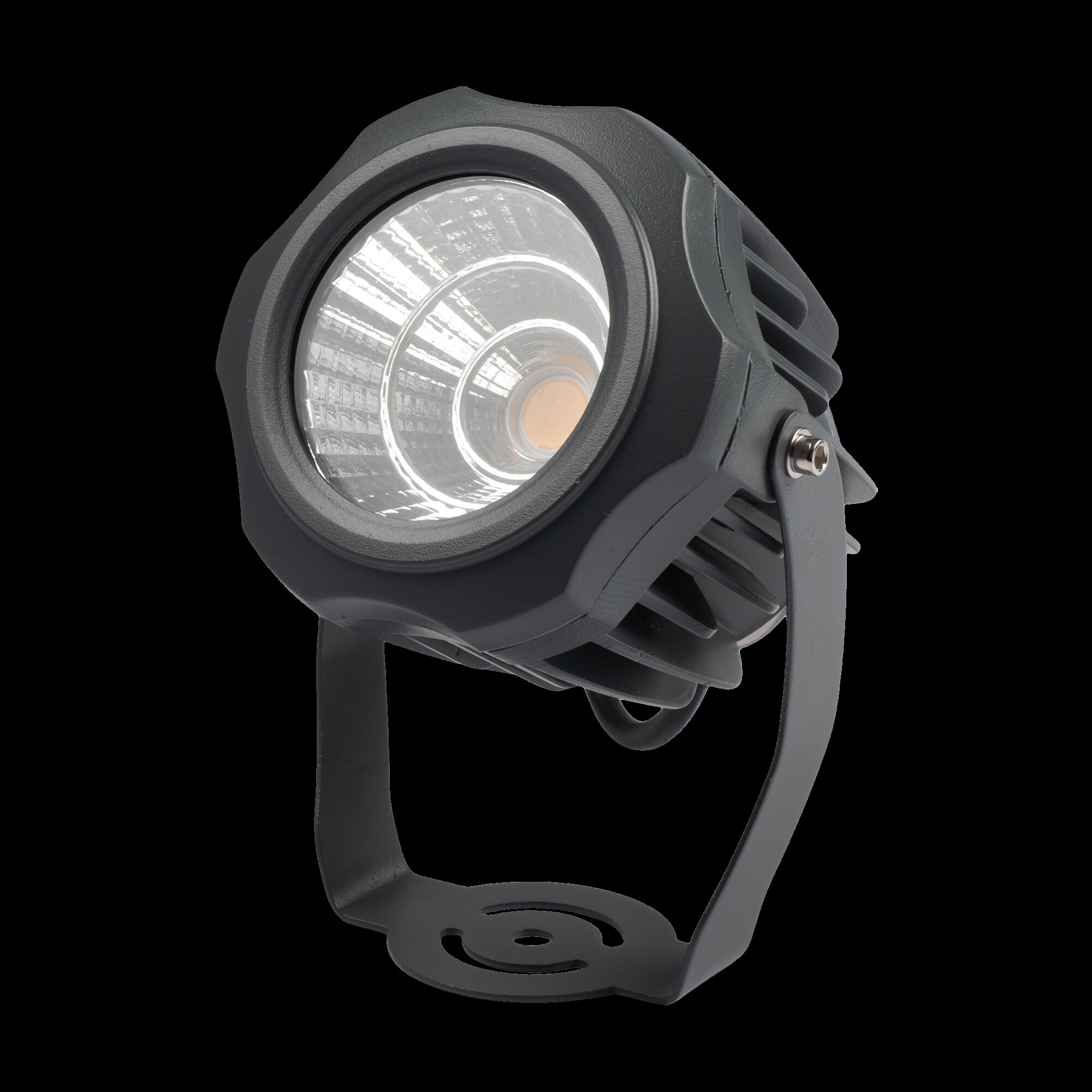 Светильник светодиодный фасадный PWW 20W 20° 3000K GR IP65 Jazzway