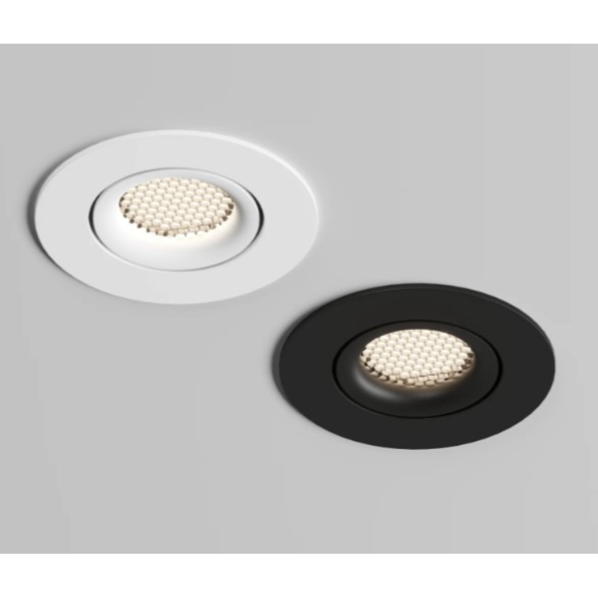 Точечный встраиваемый светильник DK2037-BK Denkirs