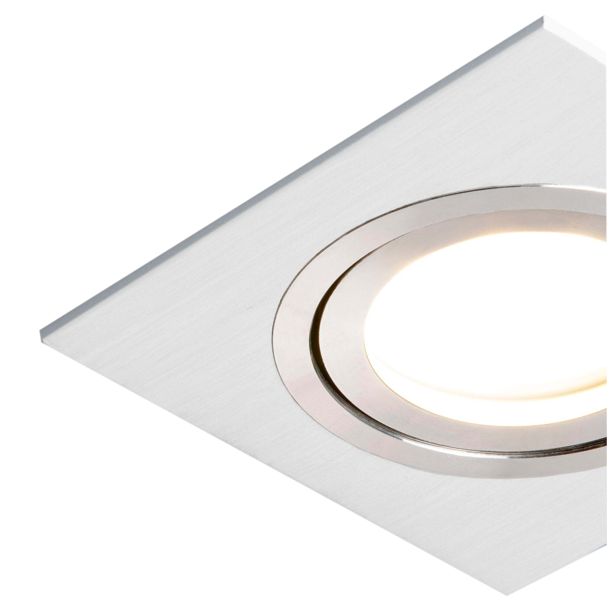 Светильник встраиваемый квадрат поворотный 1051/1 MR16 белый Elektrostandard (распродажа)