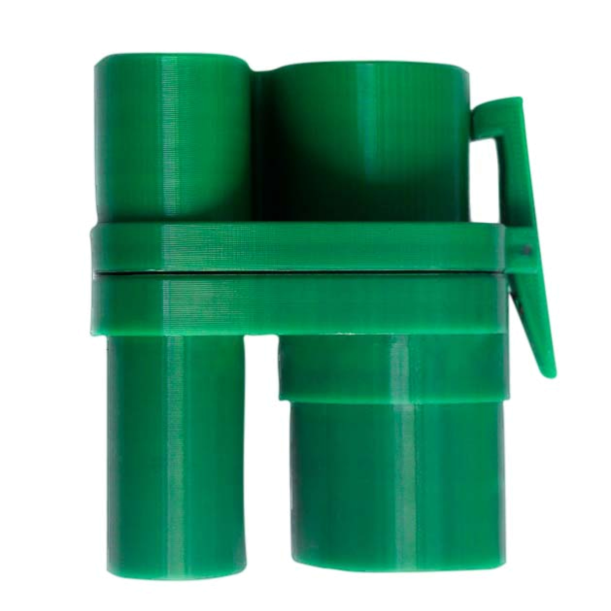 Переходник для быстрой зарядки 50кВт км CCS1-CCS2 Зелёный