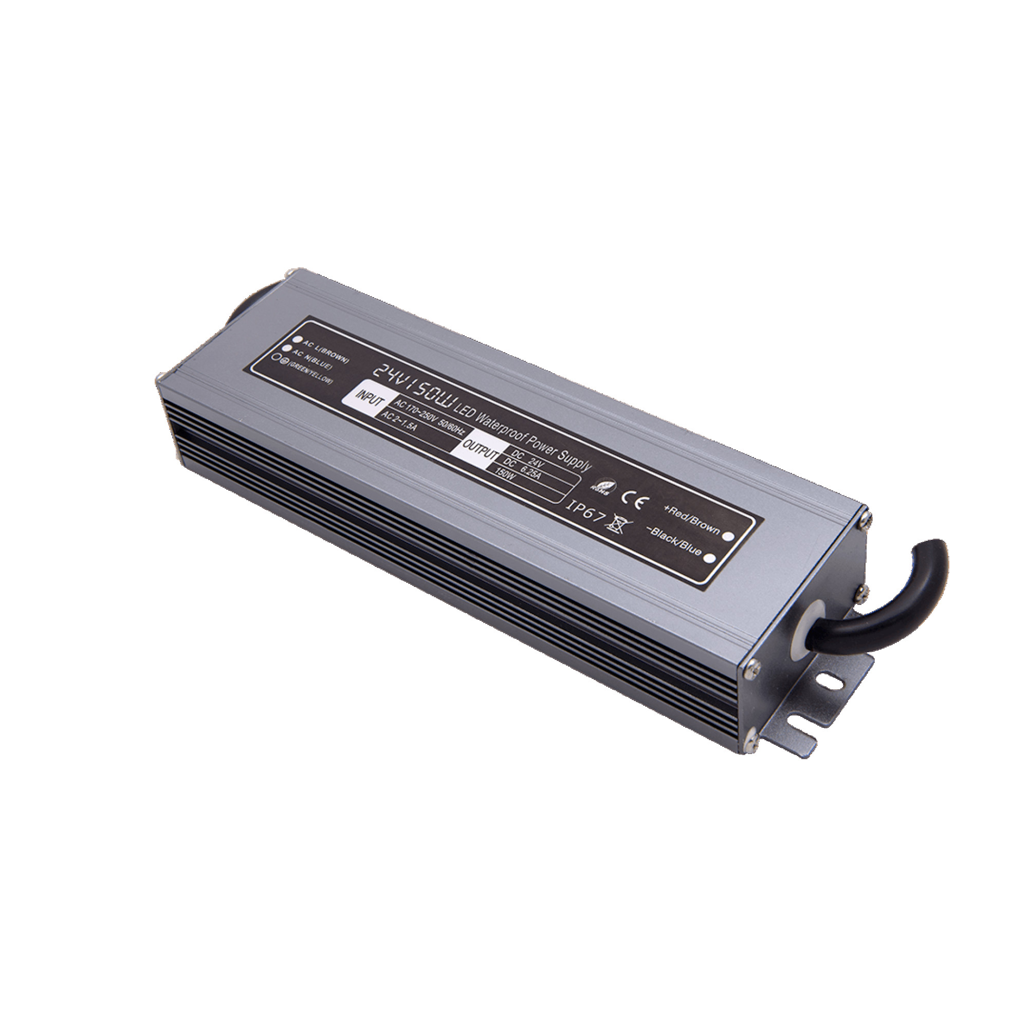 Блок питания MINI Al TPW, 150 W Влагозащитный, 24 V SWG