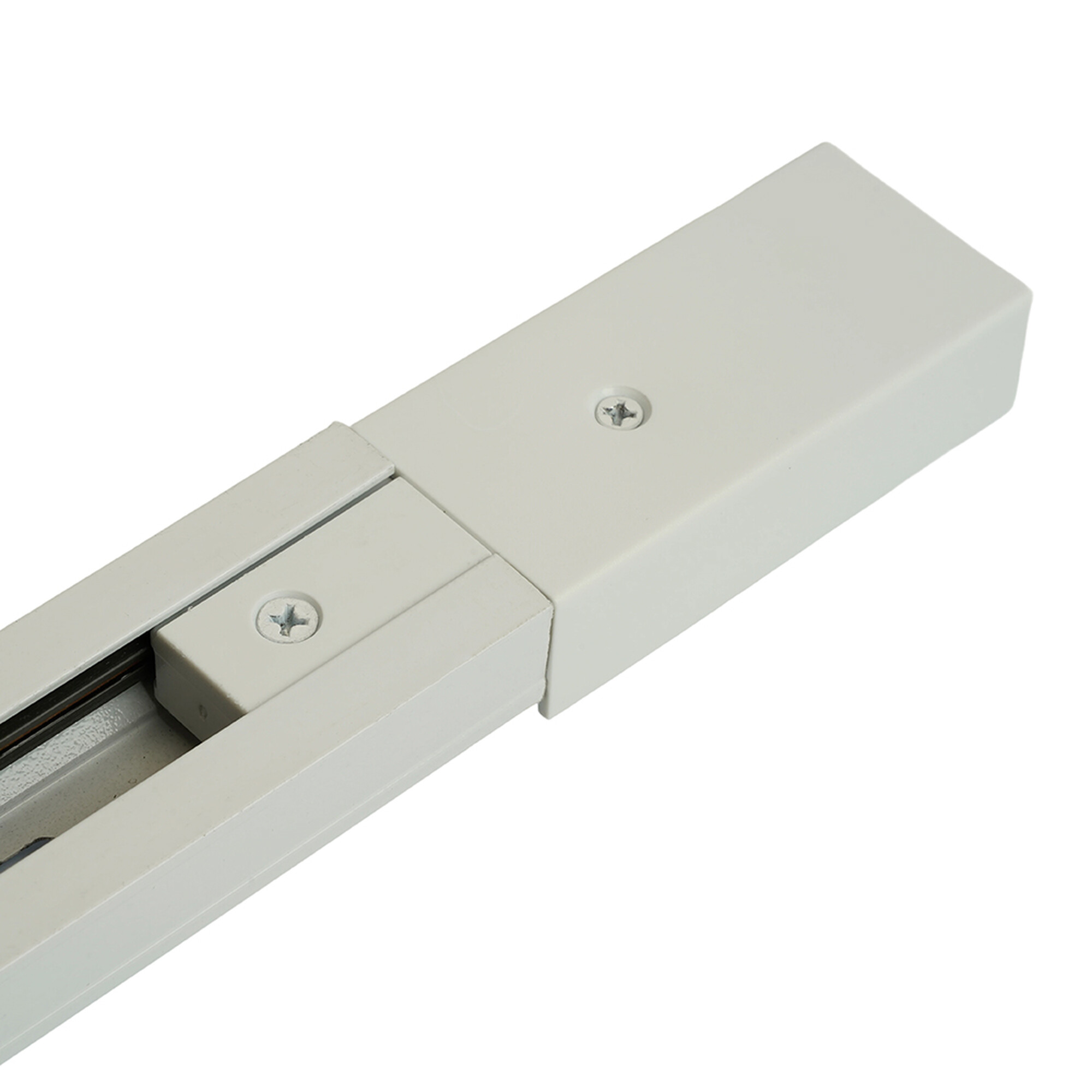 Cоединитель - коннектор для шинопровода, белый, LD1022 Feron