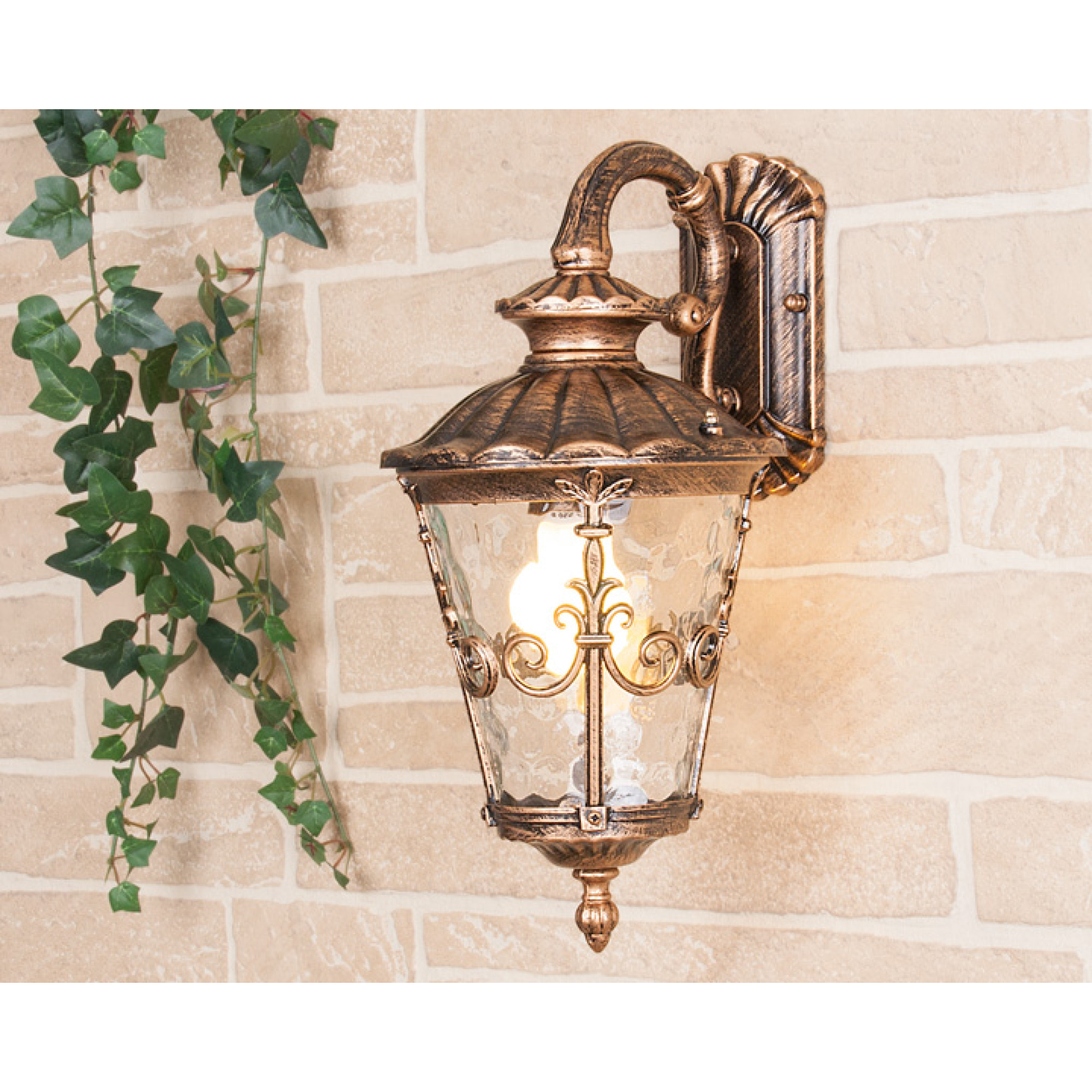 Светильник настенный декоративный Е27 60W Diadema D черное золото Elektrostandard (распродажа)