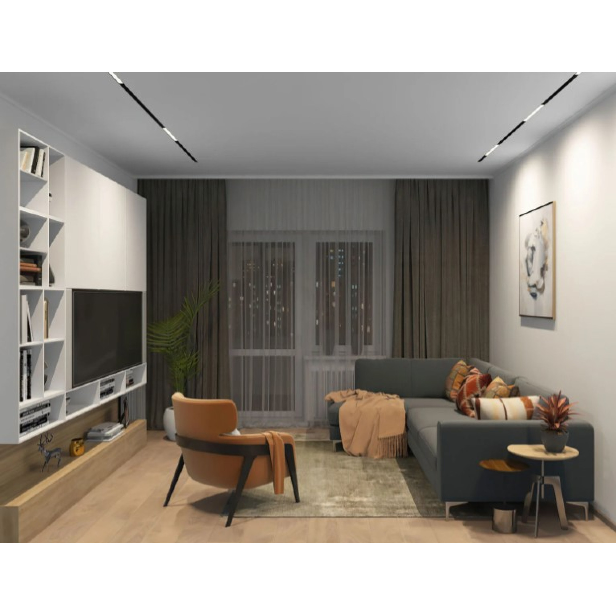 Трековый светильник DK8004-BK Denkirs