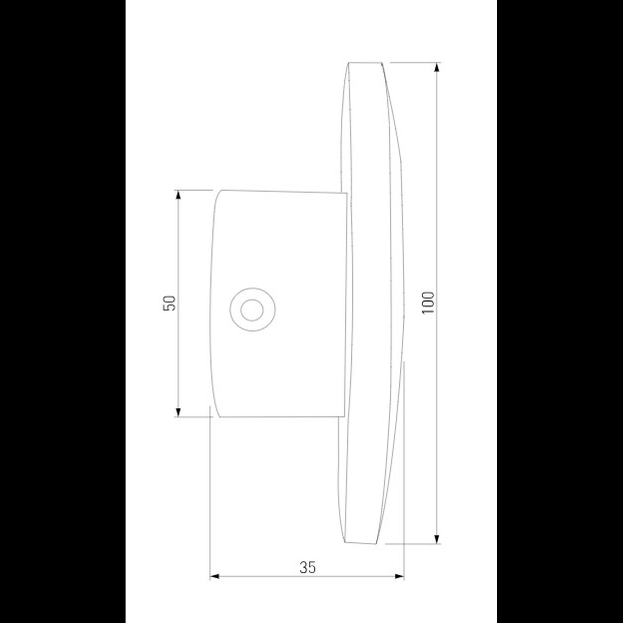 Настенный светодиодный светильник MRL LED 1126 золотоElektrostandard
