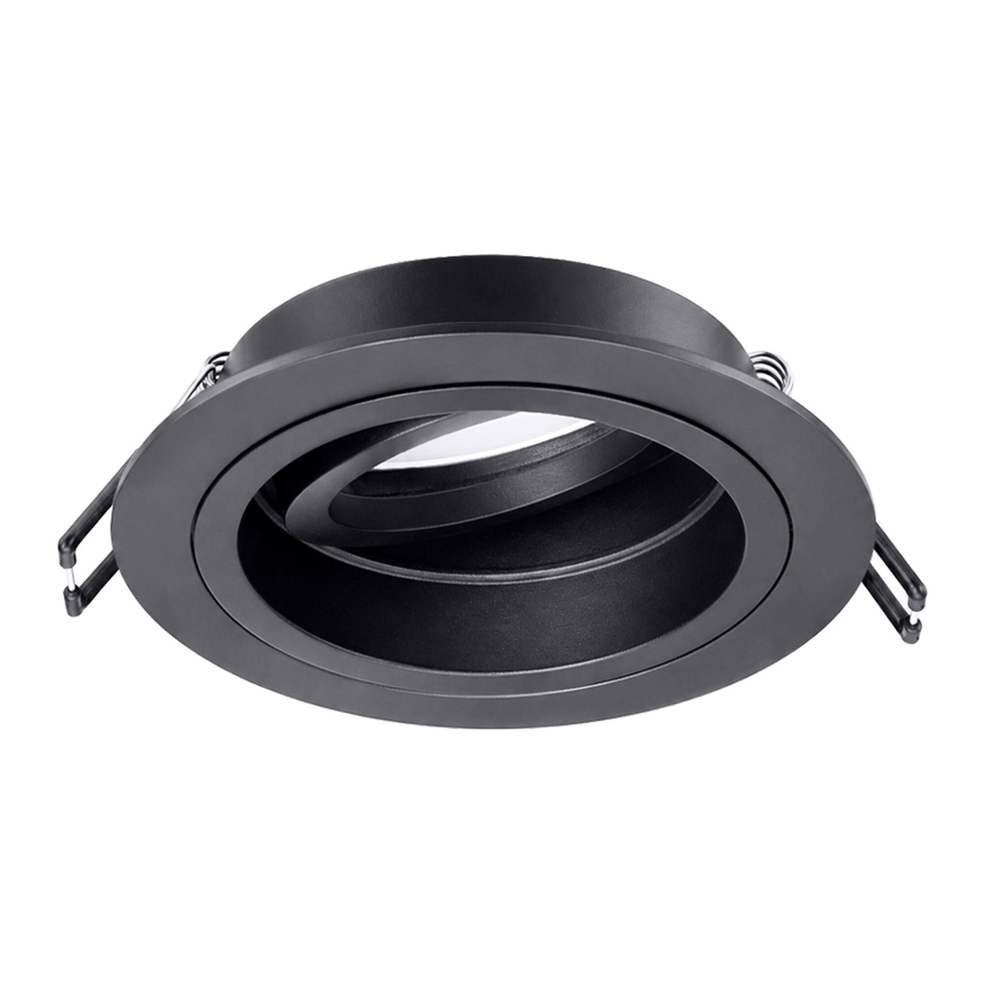 Светильник встраиваемый поворотный GU5.3 (MR16) круг 010107 Чёрный SignImpress