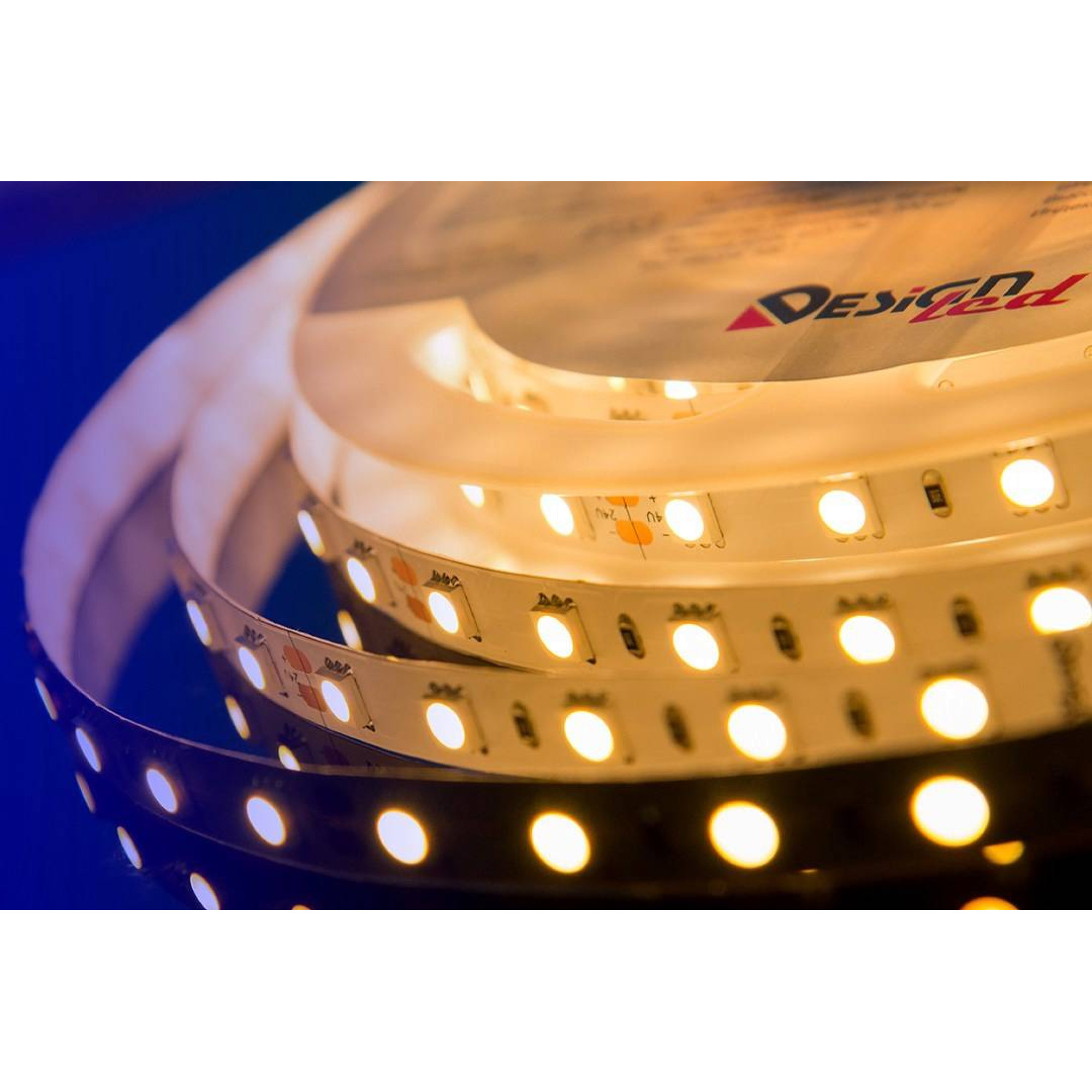 Лента светодиодная LUX5050 60LED/м 14,4Вт/м 24В IP33 Цвет:Теплый белый (2700K) (1метр) SWG