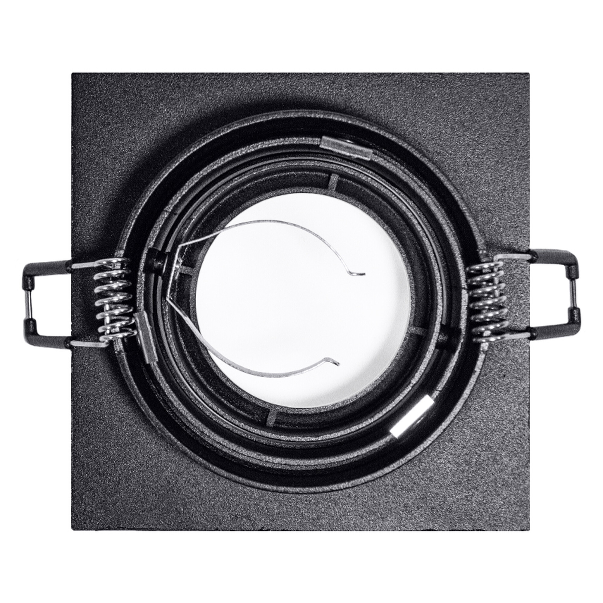 Светильник встраиваемый поворотный GU5.3 (MR16) квадрат 010103 Чёрный SignImpress