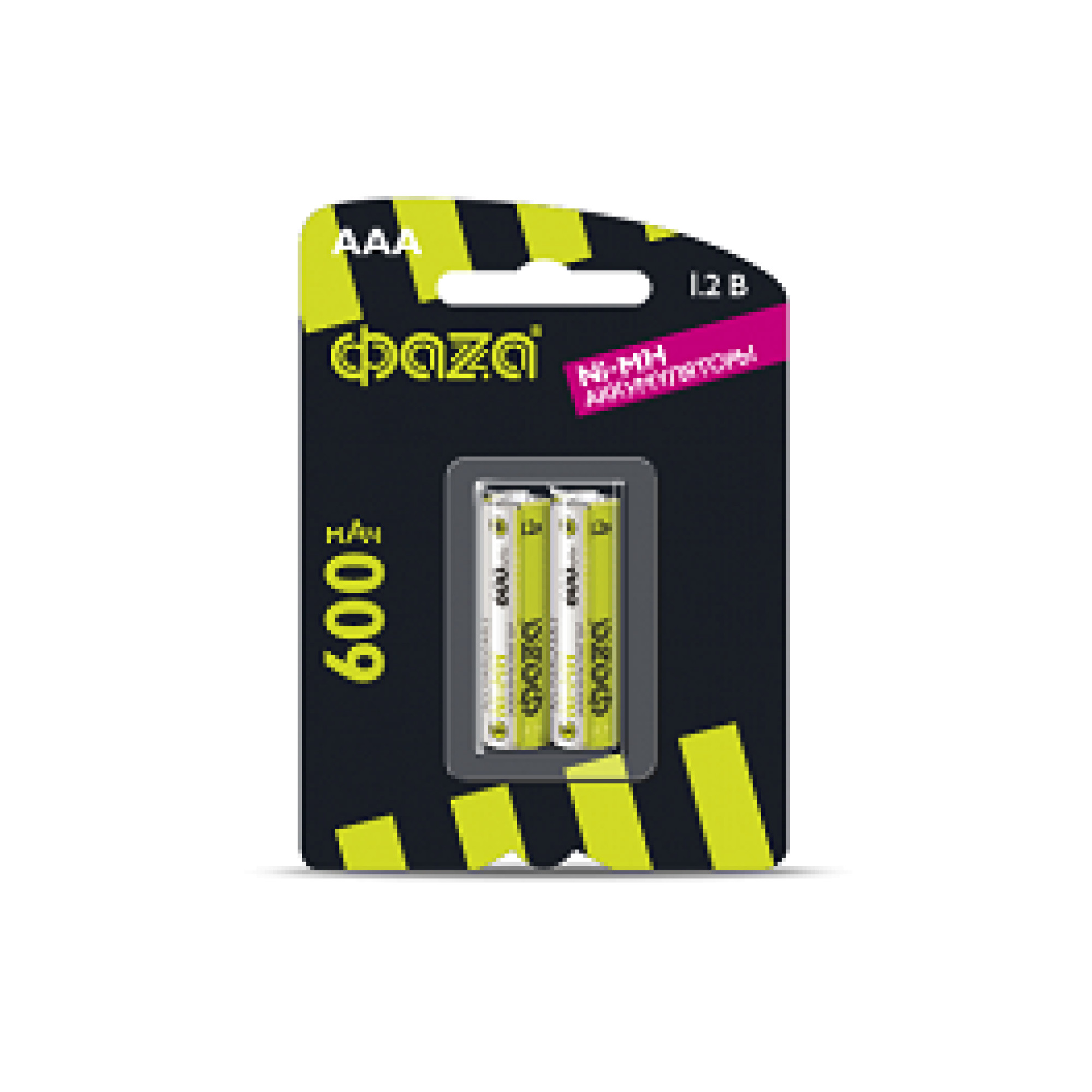 Батарейка акк. ФАZА AAA  600мАч BL-2 -  1шт.