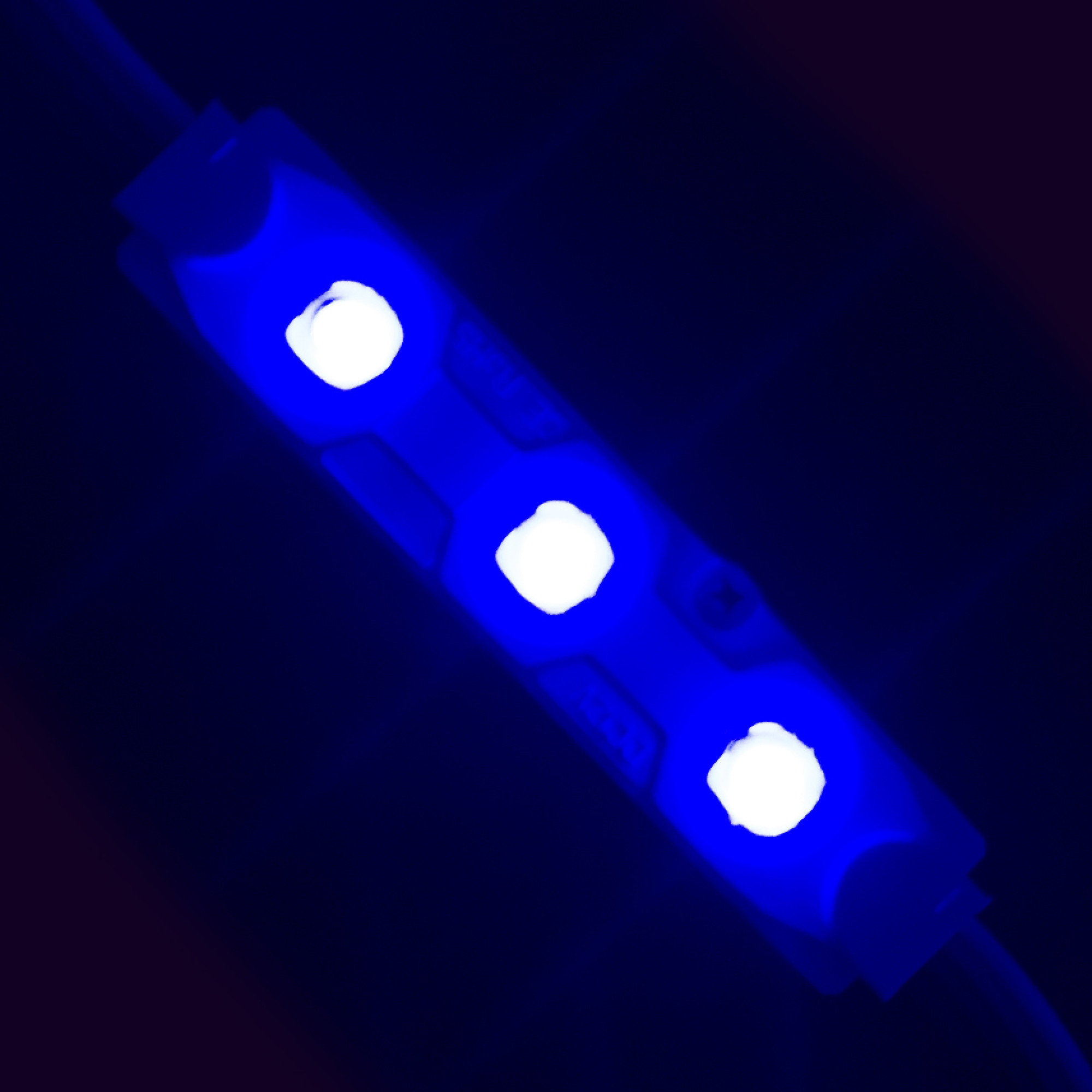 Модуль светодиодный 3 SMD 5050 0,72Вт RGB (c линзой 160) 3M - 1шт. SignImpress