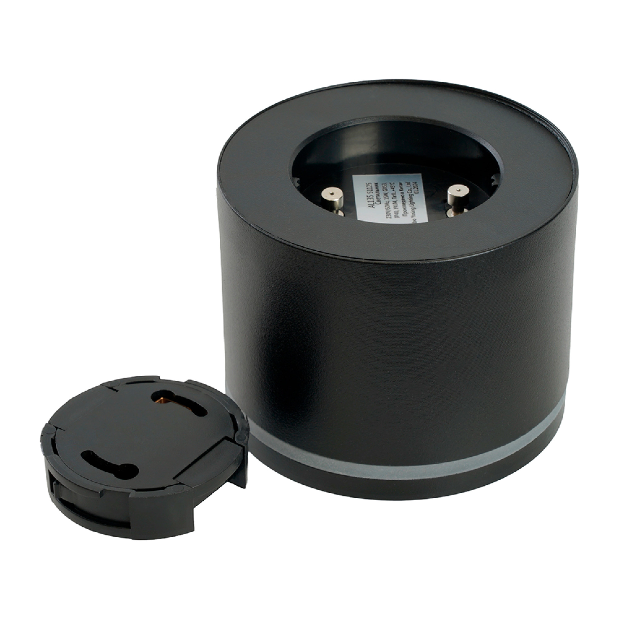 Светильник AL135 трековый однофазный на шинопровод под лампу GX53, черный Feron