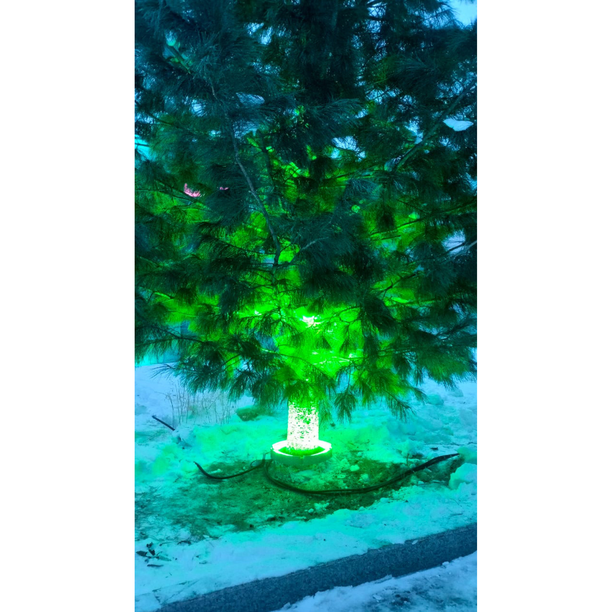 Прожектор архитектурный FCT 220В 18Вт Зелёный 30° SignImpress