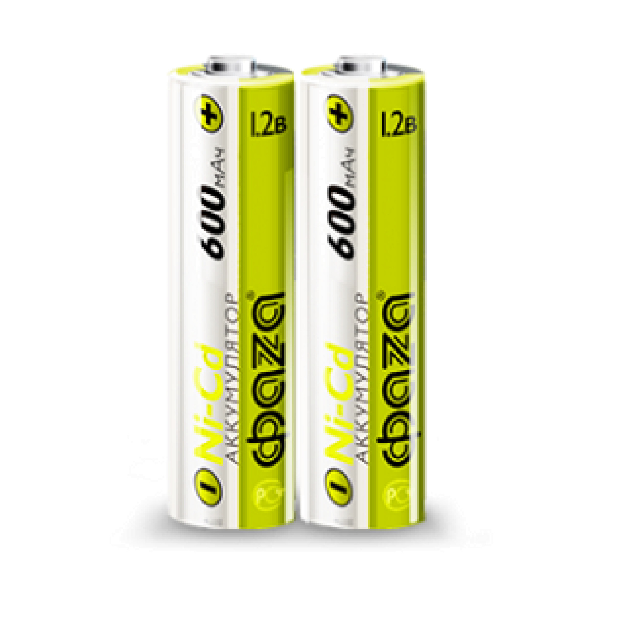 Батарейка акк. ФАZА AA  600мАч Ni-Cd S-2 - 1шт.