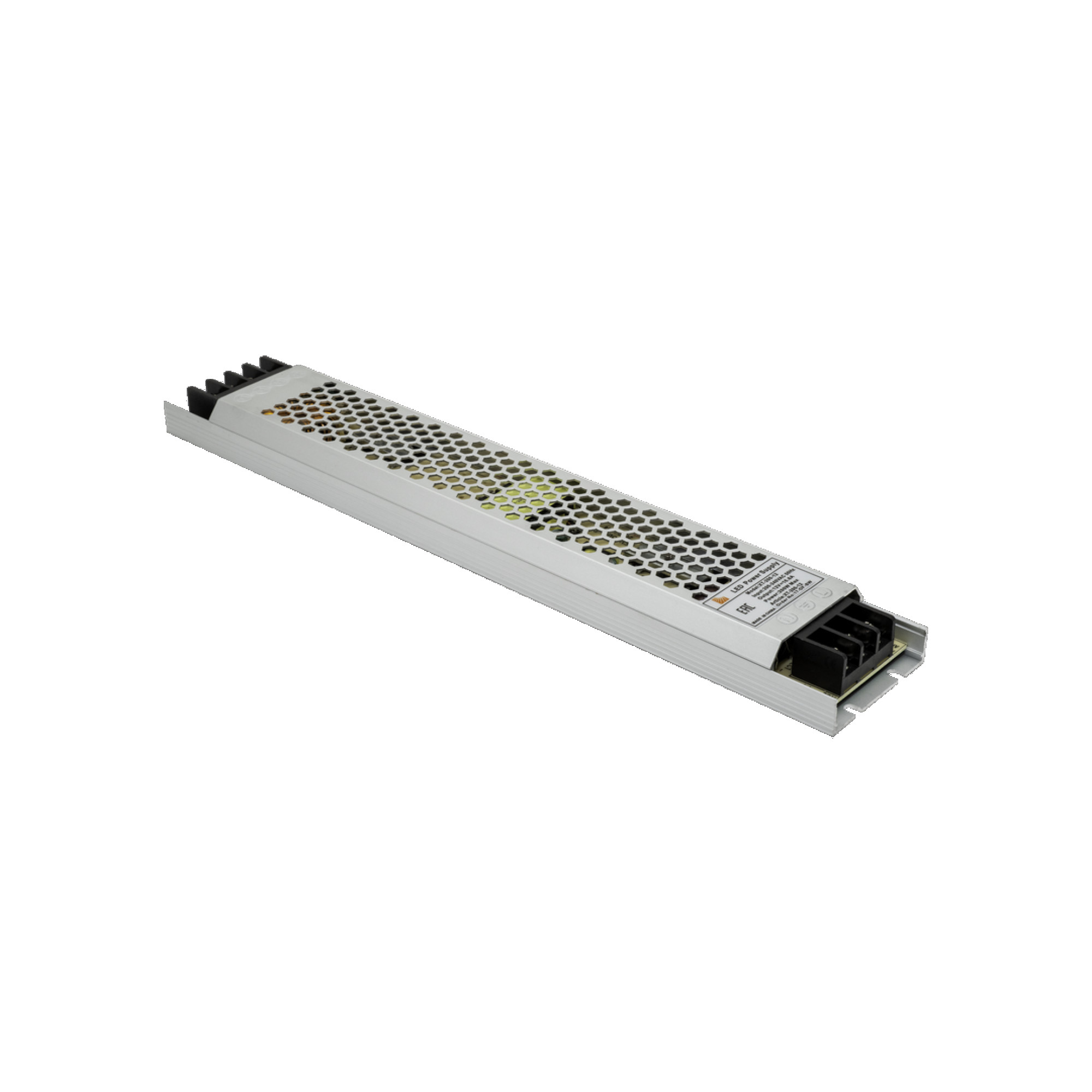 Блок питания ультратонкий в мет.ком корпусе, IP20, 200W, 12V SWG