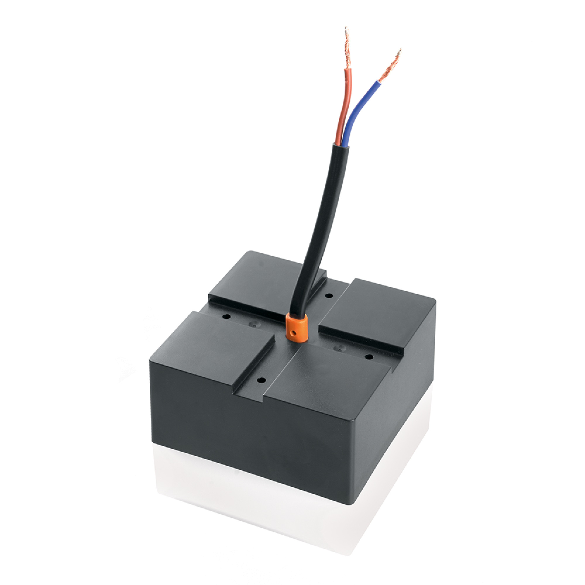 Светодиодный светильник 3W 300Lm 6500K, пластик, черный 50*50*55мм AL4021 Feron