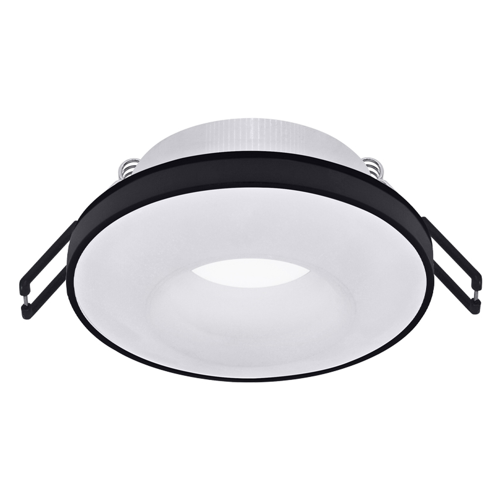 Светильник встраиваемый GU5.3 (MR16) с акрилом круг 47547 Чёрный SignImpress