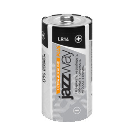 Батарейка щелочная LR14 JAZZway Ultra PLUS BL-2 - 1шт.
