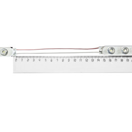 Модуль светодиодный 3 SMD 2835 1,08Вт 195Лм 6500-7000К (с линзой 175) - 1шт. SignImpress