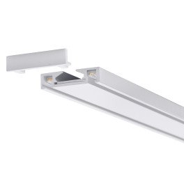 Шинопровод 1фаза накладной Ultra Thin 24/48В для магнитных треков Белый 3м SignImpress