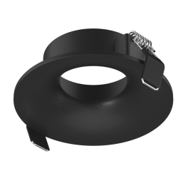 Корпус светильника встраиваемый круг COMBO 4, черный, IP20 круглый SWG