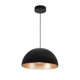Светильник подвесной светодиодный 22 Вт 3960 Лм Чёрный/Золото Signimpress