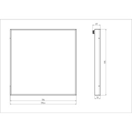 Светильник светодиодный ССВ 35-4500-А-850-Д90 (35 Вт, 4500 Лм, 3,5 кг) Ферекс