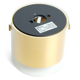 Светильник потолочный HL389 12W 230V, золото, HL389 Feron