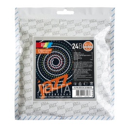 Лента светодиодная PLS PRO 2835/120-24V RGB IP20 Jazzway