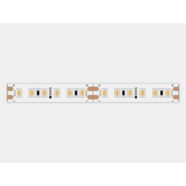 Лента светодиодная стандарт SMD2835 120LED/м 9,6Вт/м 24В IP66 Цвет:Тёплый (1метр) ЗМ SWG
