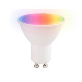 Светодиодная лампа Smart LED MR16 5W+RGB 3000K-6400K 220-240V 