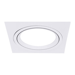 Светильник встраиваемый поворотный GX53 квадрат 46175 Белый SignImpress