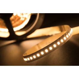 Лента светодиодная ПРО SMD2835 168LED/м 17,3Вт/м 24В IP20 Цвет:Тёплый белый (1метр) SWG