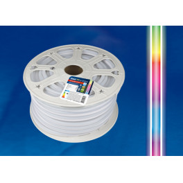 Неон гибкий ULS-N22-5050-80LED/m-8mm-IP67-220V-10W/m-50M-RGB бобина (1 метр) 50м. Uniel