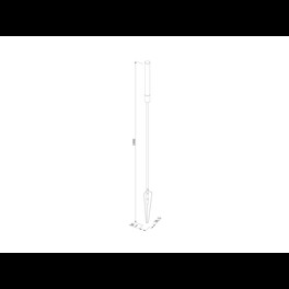 Ландшафтный светильник Камыш 1W-24V-WW-IP65 1000 мм 00-00045679 SWG