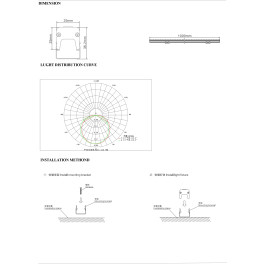 Светильник линейный архитектурный AL-16100-2 RGB (16 pix) DC12V/12W 48шт х SMD5050/IP65 