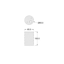 Потолочный светильник Roll GU10х1 50Вт IP 54 Maytoni