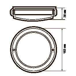 Светильник PBH - PC7-RA  12W 4000K WHITE IP65  Jazzway