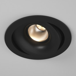 Корпус светильника встраиваемый круг поворотный COMBO 1, Черный, IP20 круглый SWG