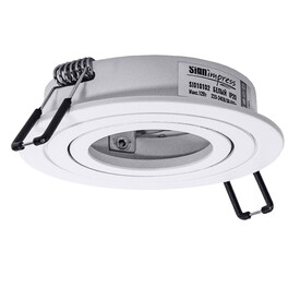 Светильник встраиваемый поворотный GU5.3 (MR16) круг 010102 Белый SignImpress