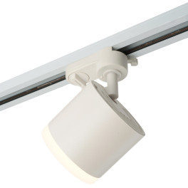 Светильник AL173 трековый однофазный на шинопровод под лампу GX53, белый Feron