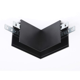 Коннектор угловой для накладного шинопровода Magnetic GL3372 BK черный Ambrella light