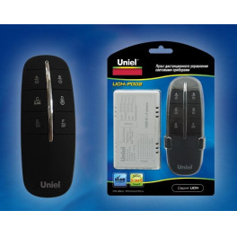Пульт управления светом 2 канала черный Uniel (распродажа)