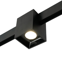 Светильник светодиодный MGN309 трековый низковольтный 12W, 1080 Lm, 4000К, 35 градусов, черный Feron