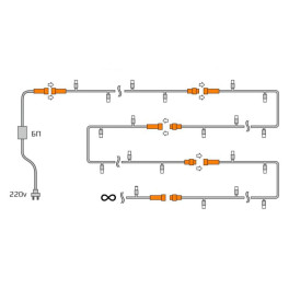 Гирлянда светодиодная 