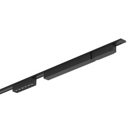 Шинопровод 1фаза накладной Ultra Thin 24/48В для магнитных треков Чёрный 3м SignImpress